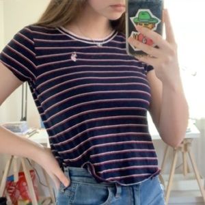 POLO crop top t shirt 🦋